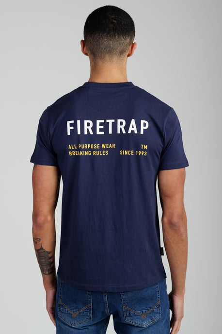 Multi 3 Pack Regular Fit Cotton Crew T-Shirts - Image 4