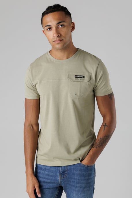 Multi 3 Pack Regular Fit Cotton Pocket Tees - Image 6