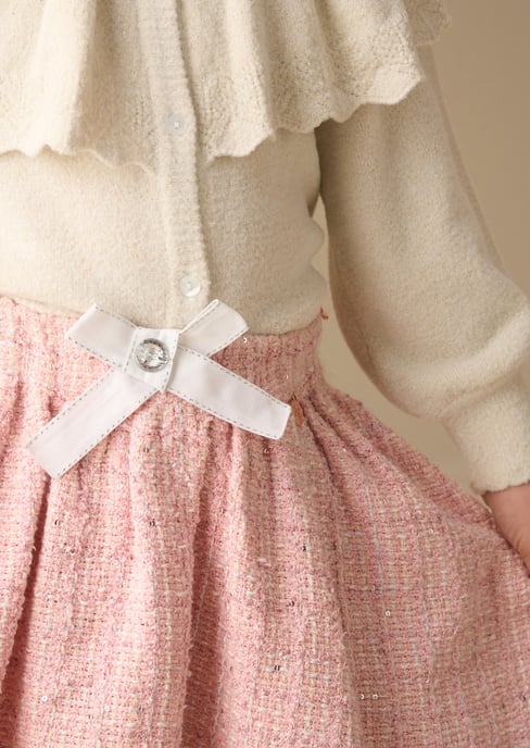 Faye Tweed Skirt - Image 3