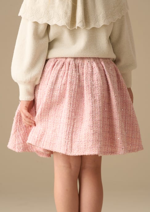 Faye Tweed Skirt - Image 4