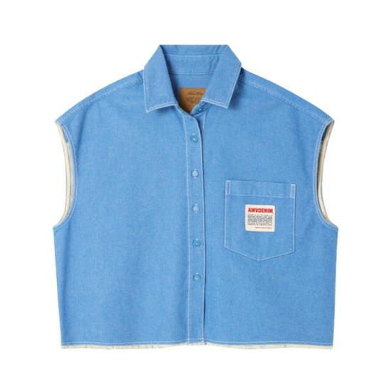 American Vintage Blouse korte mouw pus06ae - Image 1