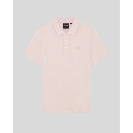 Lyle and Scott Sp225ton superfine - light pink polo - Image 1