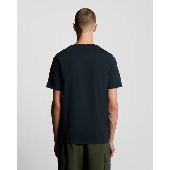 Lyle and Scott Ts400vog dark navy plain t-shirt - Image 2