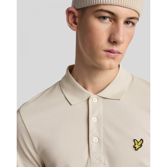 Lyle and Scott Sp400vog cove w870 plain polo shirt - Image 2