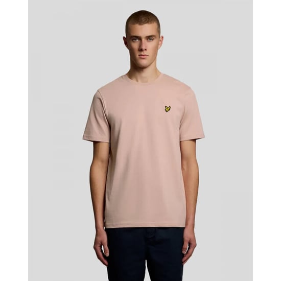 Lyle and Scott Ts400vog plain t-shirt pink grapefruit - Image 1