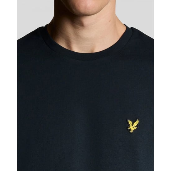 Lyle and Scott Ts400vog dark navy plain t-shirt - Image 4