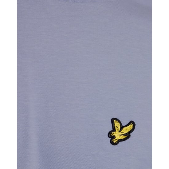 Lyle and Scott Ts400vog bubble blue plain t-shirt - Image 2