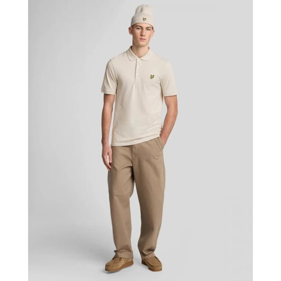 Lyle and Scott Sp400vog cove w870 plain polo shirt - Image 4