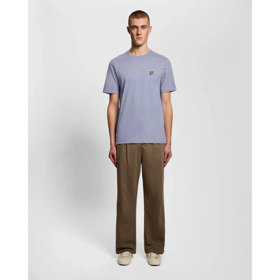 Lyle and Scott Ts400vog bubble blue plain t-shirt - Image 4