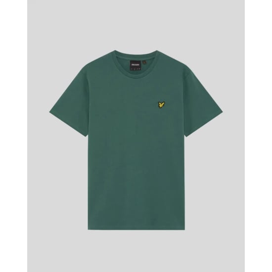 Lyle and Scott Ts400vog everglade w130 plain t-shirt - Image 4