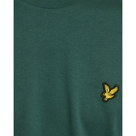 Lyle and Scott Ts400vog everglade w130 plain t-shirt - Image 5