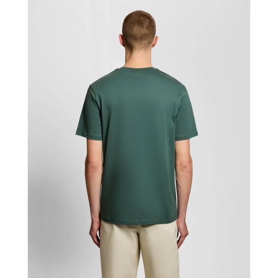 Lyle and Scott Ts400vog everglade w130 plain t-shirt - Image 6