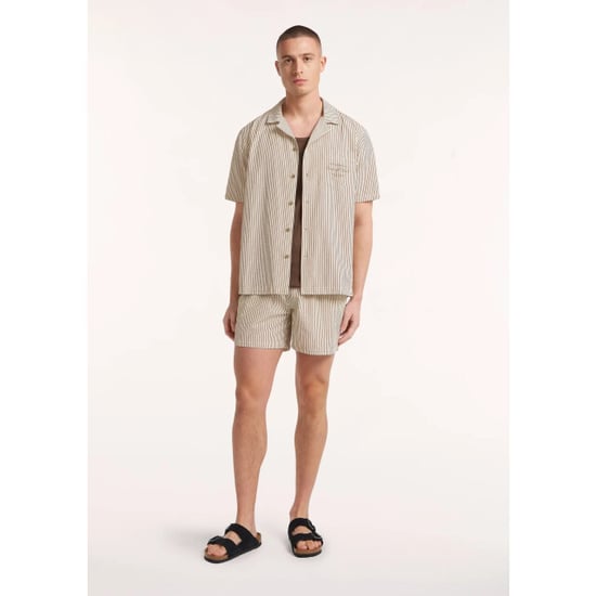 Circle of Trust Hs26 25 3749 jason ss shirt chestnut brown - Image 1