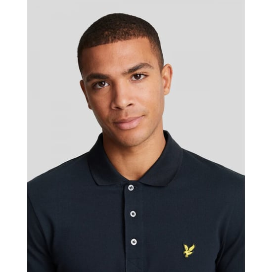 PRESLY & SUN Sp400vog dark navy plain polo - Image 3