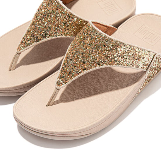 FitFlop Lulu glitter toe-thongs - Image 4