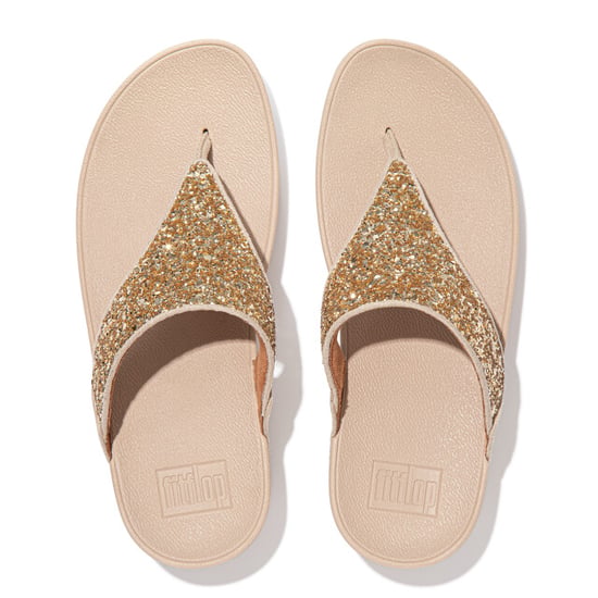 FitFlop Lulu glitter toe-thongs - Image 6