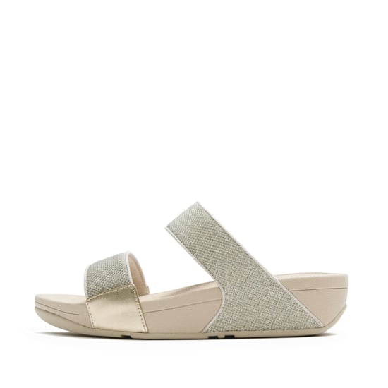 FitFlop Lulu shimmerglitz slides - Image 4
