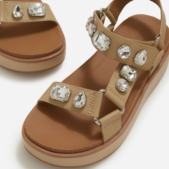FitFlop Gen-ff max ultra-jewel leather back-strap sandals - Image 4