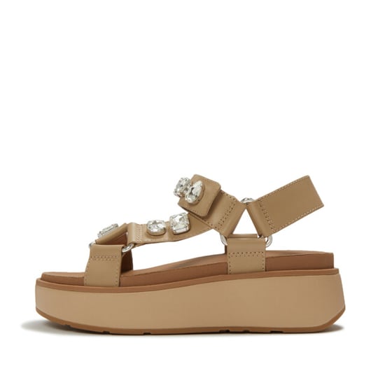 FitFlop Gen-ff max ultra-jewel leather back-strap sandals - Image 6