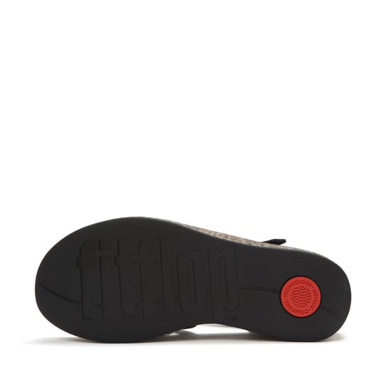 FitFlop Platforms graphic-weave suede fisherman sandals - Image 4
