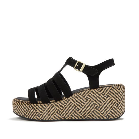 FitFlop Platforms graphic-weave suede fisherman sandals - Image 6