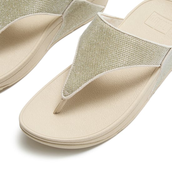 FitFlop Lulu shimmerglitz toe-post sandals - Image 6