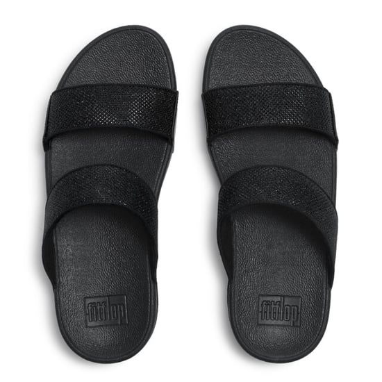 FitFlop Lulu shimmerglitz slides - Image 3