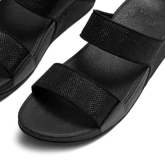FitFlop Lulu shimmerglitz slides - Image 5