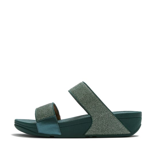 FitFlop Lulu shimmerglitz slides - Image 3