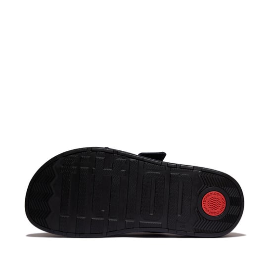 FitFlop Gen-ff max buckle two-bar denim slides - Image 2