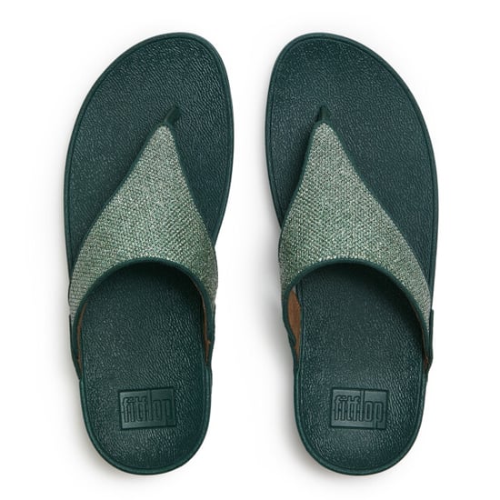FitFlop Lulu shimmerglitz toe-post sandals - Image 6