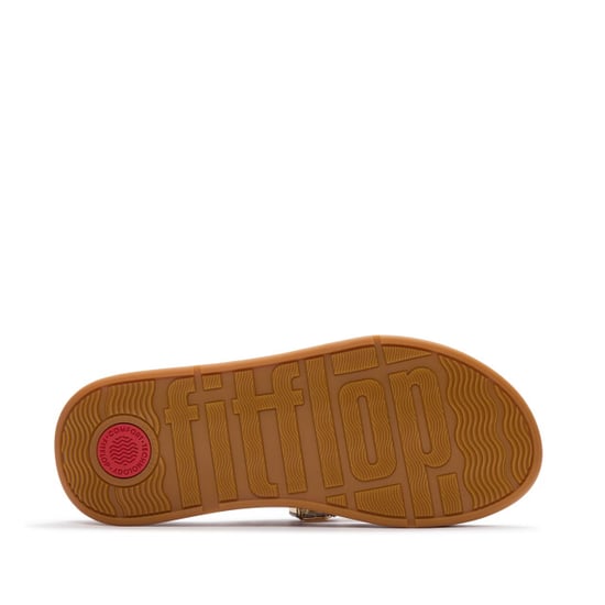 FitFlop F-mode ultra-jewel leather toe-post sandals - Image 2