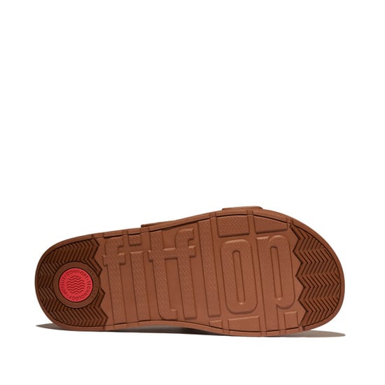 FitFlop Gen-ff buckle two-bar leather slides - Image 3