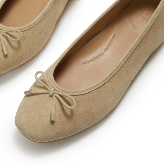 FitFlop Delicato bow suede ballet flats - Image 5