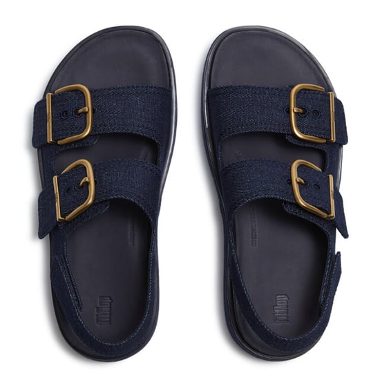 FitFlop Gen-ff max buckle denim back-strap sandals - Image 3