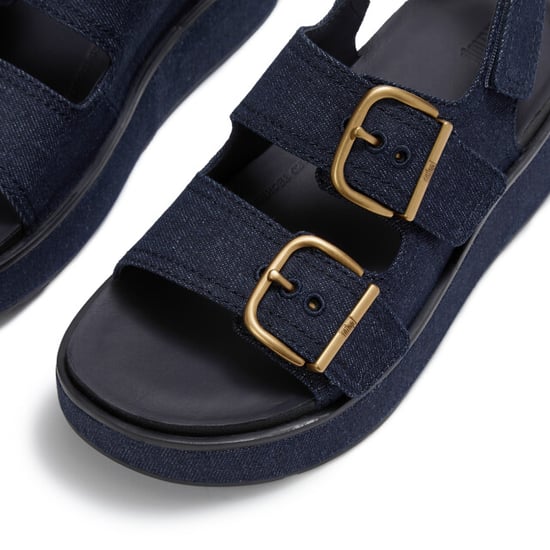 FitFlop Gen-ff max buckle denim back-strap sandals - Image 4