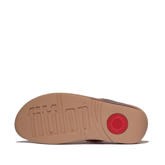 FitFlop Lulu crystal-mix metallic toe-post sandals - Image 2