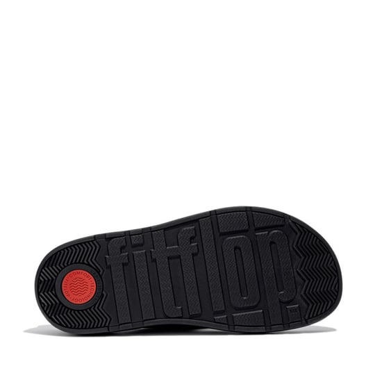 FitFlop Gen-ff buckle tumbled-leather two-bar slides - Image 2