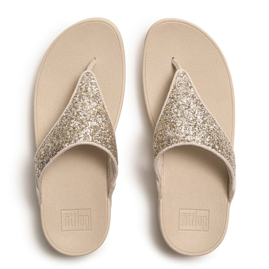 FitFlop Lulu multi-tonal glitter toe-post sandals - Image 5