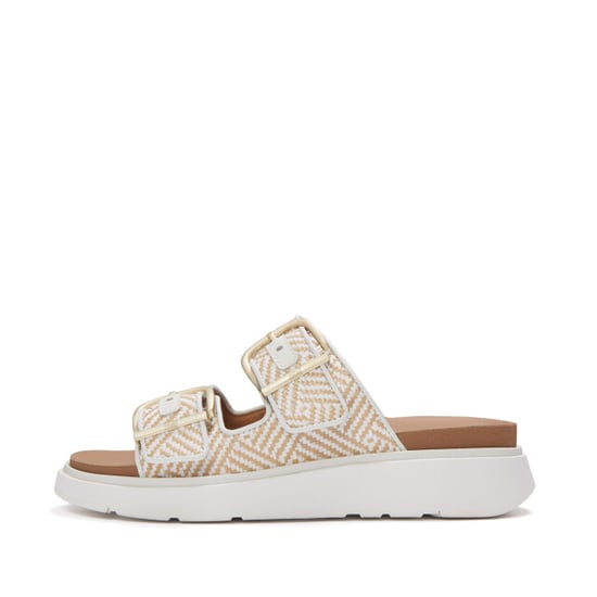 FitFlop Gen-ff buckle graphic-weave two-bar slides - Image 6