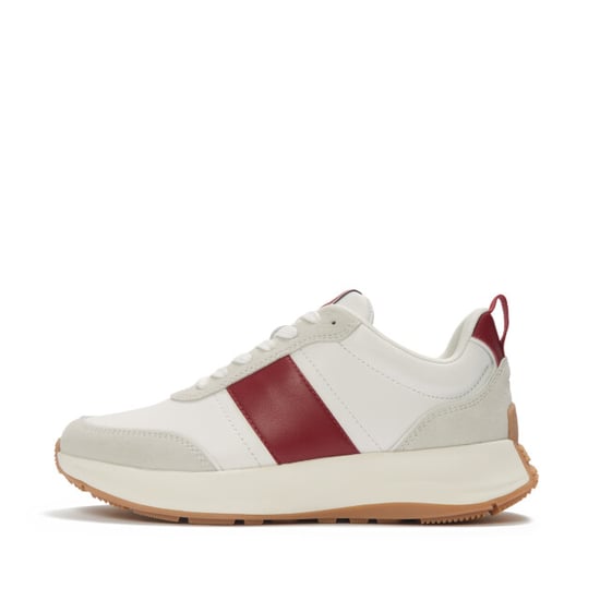 FitFlop F-mode flow sneaker leather & suede mix - Image 3