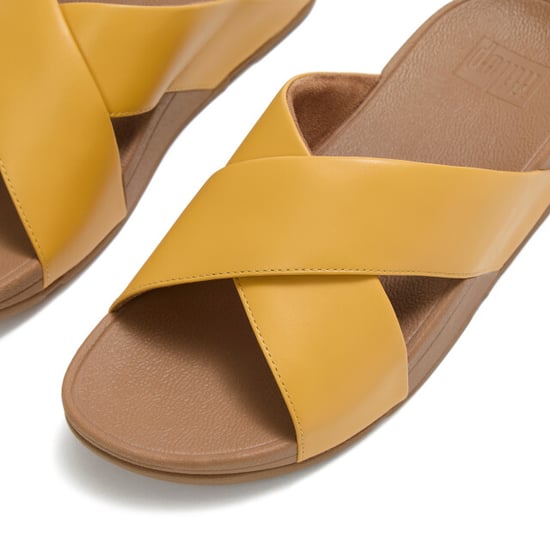 FitFlop Lulu cross slide sandals leather - Image 3