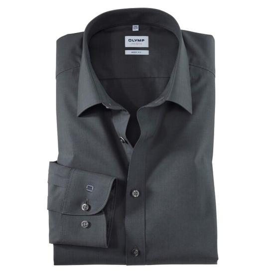 Olymp Casual overhemd donker - Image 1