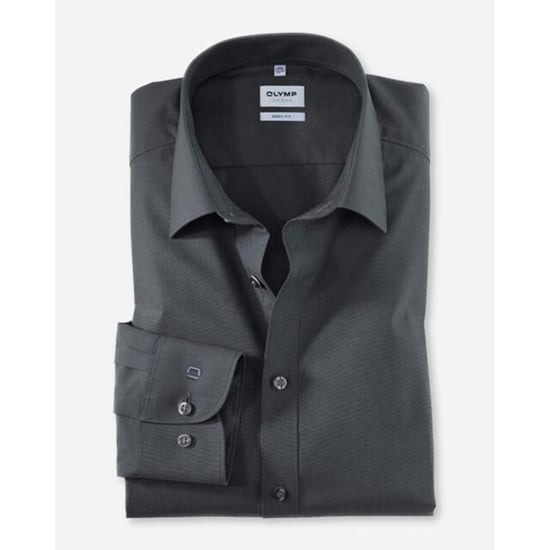 Olymp Casual overhemd donker - Image 6