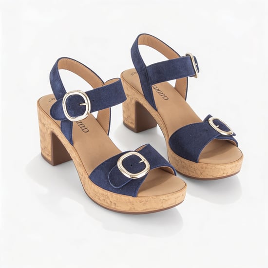 Gabor Fantastica Womens Ankle Strap Sandals Blue - Image 2