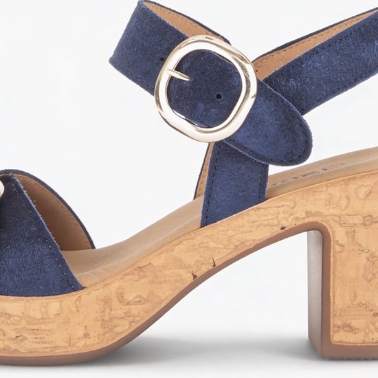 Gabor Fantastica Womens Ankle Strap Sandals Blue - Image 3