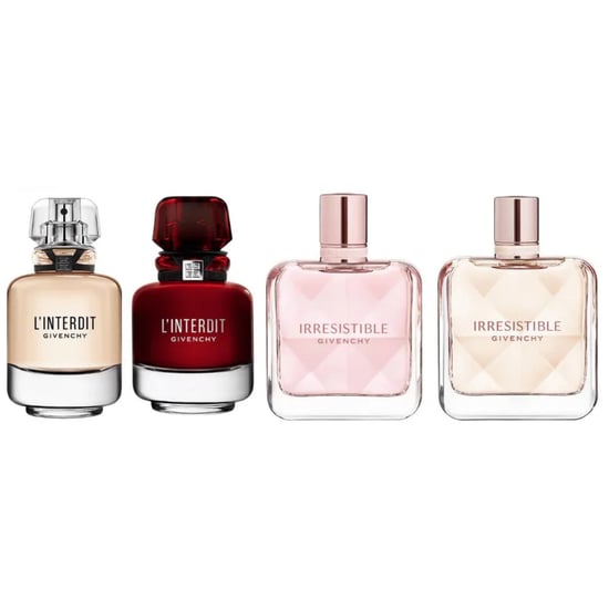 Givenchy Mini Set: L'Interdit EDP 9ml + L'Interdit Rouge EDP 9ml + Irresistible EDP 9ml + Irresistible Velvet EDP 9ml - Image 1