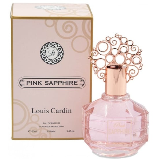 Louis Cardin Pink Sapphire 100ml EDP Spray - Image 1