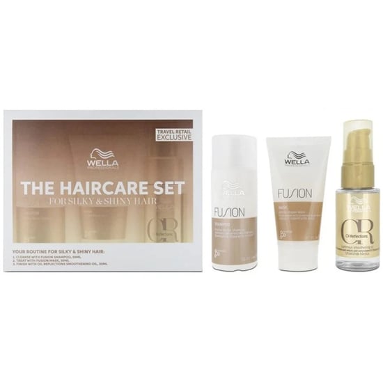 Wella Sun Set - Sun Shampoo 50ml + Sun Conditioner 30ml + Oil Reflection Light 30ml - Image 1