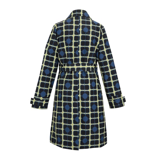 Regatta Dames/Dames Orla Kiely Waterdichte Trenchcoat (Marine) - Image 2